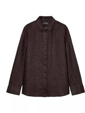 Zara Linen Shirt Top
